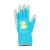 rukavice FLORASTAR MINI, zahradní, dětské, s latexovým povrchem a úpletem, velikost 3