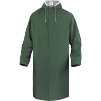 plášť do deště, s kapucí, zelený, velikost XL