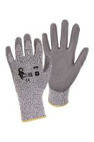 rukavice CITA, protipořezové, šedé, velikost 7